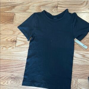 Black Skims Soft Seamless T-shirt